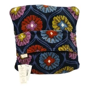 Vera Bradley fleece travel blanket Center Stage Glow